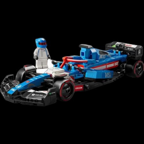 LEGO Super Racing Visa Cash App R8 Fleet VCARB 01 F1 Building Blocks 248pcs 77246