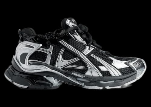 Balenciaga Runner Black Silver