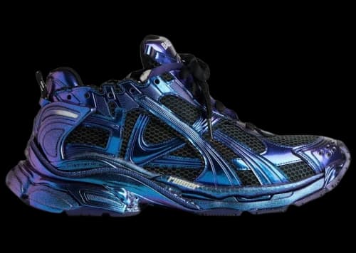 Balenciaga Runner Iridescent Blue