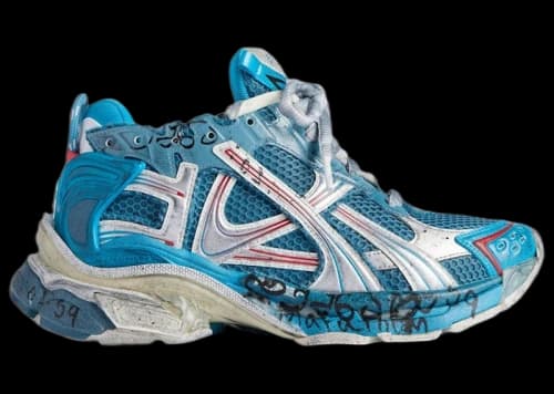 Balenciaga Runner Blue Silver White Red