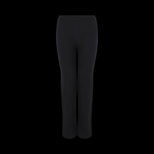 Balenciaga Women's Low-Waist Fitted Pants Navy