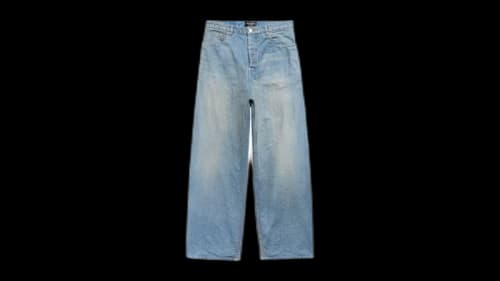 Balenciaga Waterproof Jeans Light Blue
