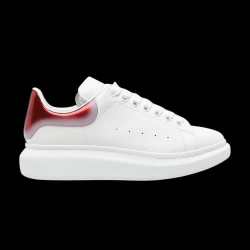 Alexander McQueen Oversized Sneaker 'Faded Heel - White Red'