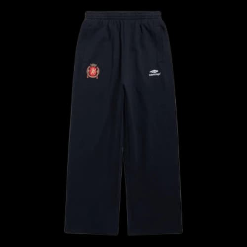 Balenciaga Soccer Baggy Sweatpants 'Black'