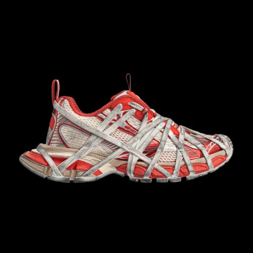 Balenciaga 3XL Extreme Lace Sneaker 'Worn-Out - Orange Beige'