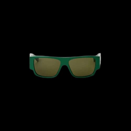 Bottega Veneta Square Sunglasses 'Green/Green'