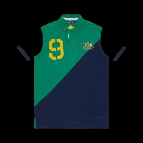 Vintage Polo Ralph Lauren Yacht Club Polo 'Green/Navy'