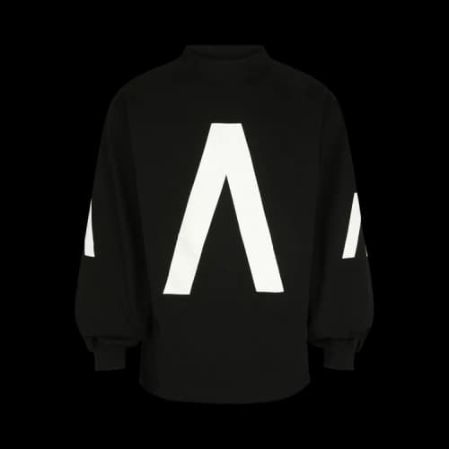 Balenciaga Archive Music Collection Medium-Fit Long-Sleeve Shirt Faded/Black/White