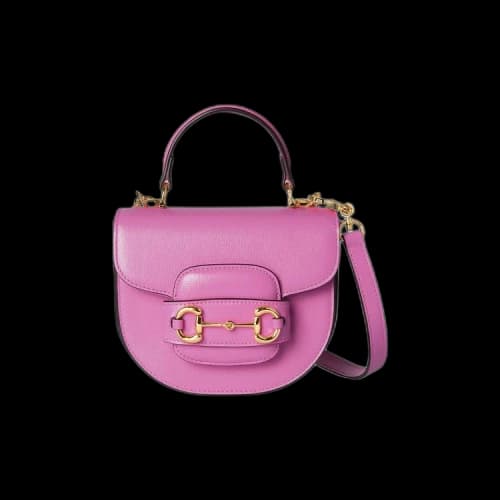 Gucci Horsebit 1955 Mini Top Handle Bag 'Libre Pink'