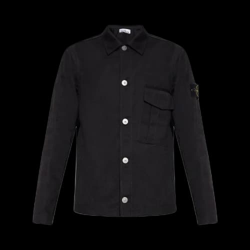 Stone Island Shirt Jacket 'Black'