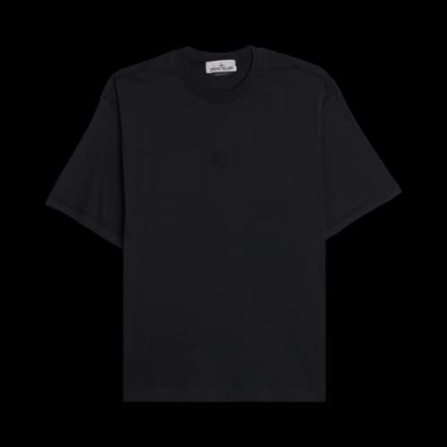 Stone Island Embroidery Logo T-Shirt 'Navy Blue'