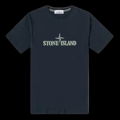 STONE ISLAND Stitches T-shirt 'Navy'