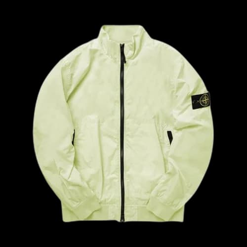 Stone Island Giubbotto Shirt Jacket 'Light Green'