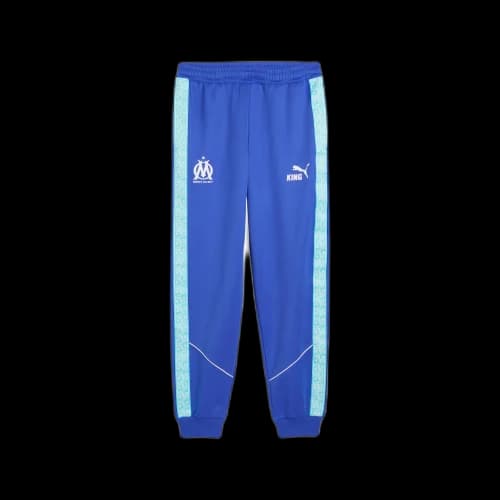 PUMA Soccer Bottoms Men's Royal Blue Sapphire/Team Aqua Blue Moderate