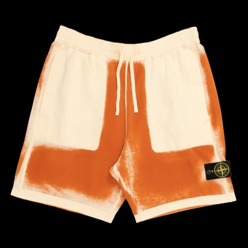 Stone Island Patch Sweatshorts 'Sienna'