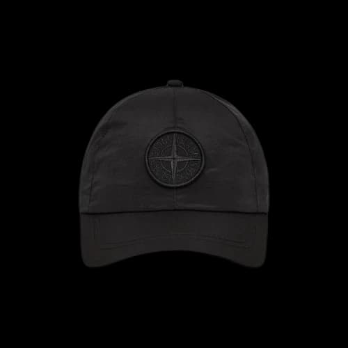 Stone Island Metal Logo Cap 'Black'