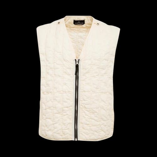 Stone Island Shadow Project Quilted Liner Vest 'Butter'