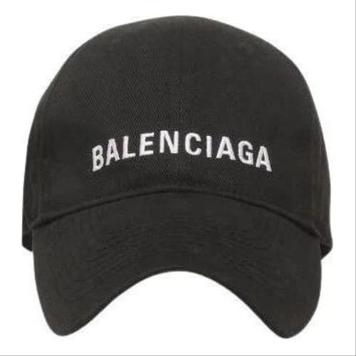 Balenciaga Cap 'Black White'