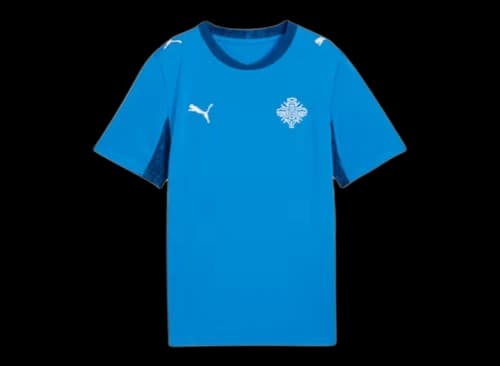 Puma Iceland Home Big Kids' Jersey Electro Royal/PUMA White