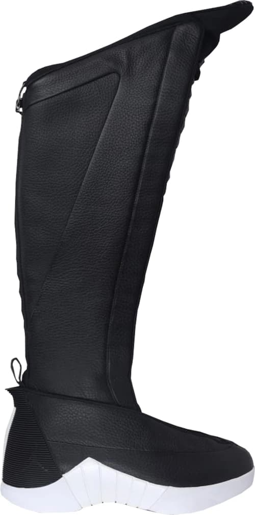 Jordan 15 Retro Boot PSNY Black Leather (Women's)