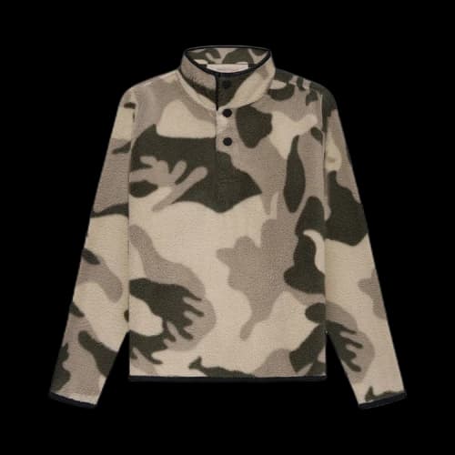 Fear of God Essentials Kids Polar Fleece Pullover 'Camo'