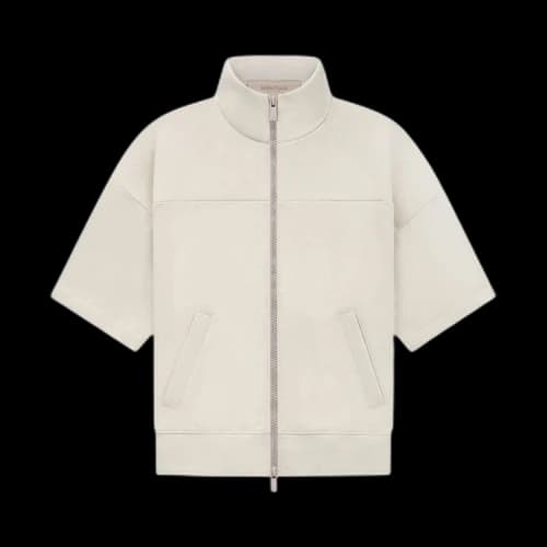 Fear of God Essentials Kids Short-Sleeve Full Zip Jacket 'Wheat'