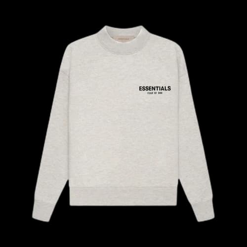 Fear of God Essentials Kids Essentials Crewneck 'Light Oatmeal'