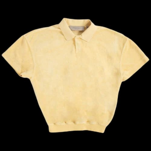 Fear of God Essentials Short-Sleeve Polo 'Light Tuscan'