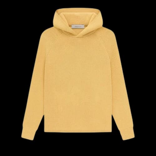 Fear of God Essentials Kids Knit Hoodie 'Light Tuscan'