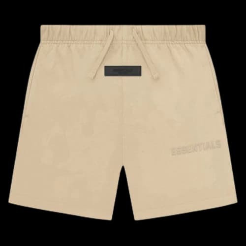 Fear of God Essentials Kids Jersey Short 'Sand'