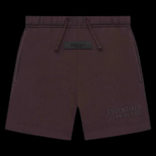 Fear of God Essentials Kids Sweatshort 'Plum'