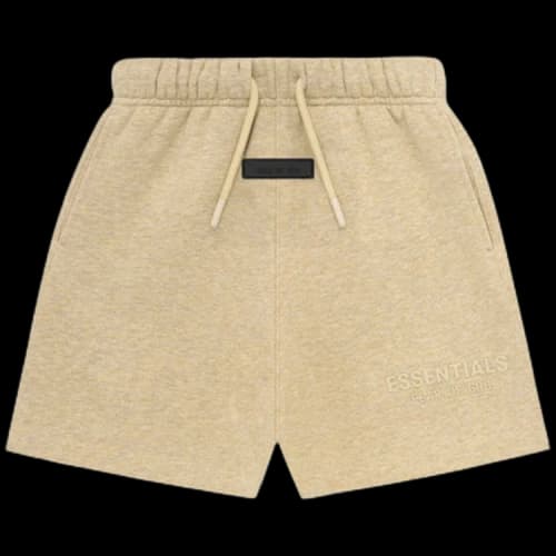 Fear of God Essentials Kids Sweatshort 'Gold Heather'