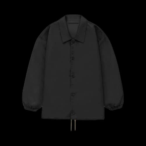 Fear of God Essentials Kids Coaches Jacket 'Jet Black'