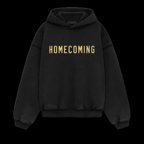 Fear of God Essentials Kids Heavy Fleece Hoodie Black