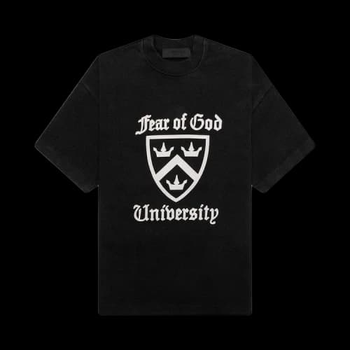 Fear of God Essentials Kids Heavy Crewneck Tee (FW24) Black