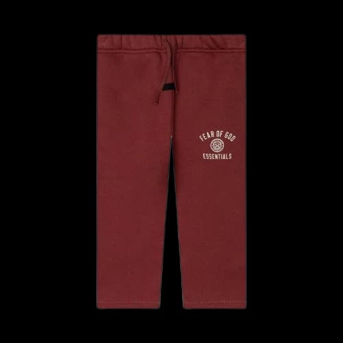 Fear of God Essentials Kids Fleece Relaxed Sweatpant Crimson