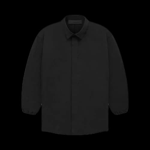 Fear of God Essentials Kids Button Down Shirt 'Black'