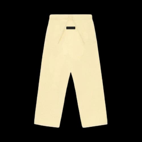 Fear of God Essentials Kids Polar Fleece Pant 'Garden Yellow'