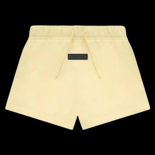 Fear of God Essentials Kids Running Short 'Garden Yellow'