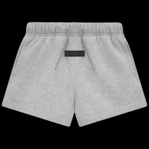 Fear of God Essentials Kids Running Short 'Light Heather Grey'