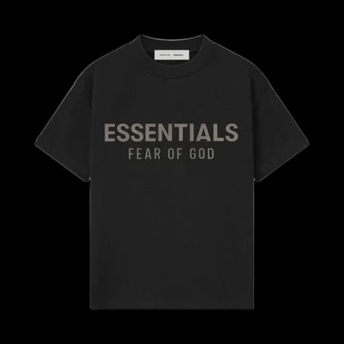Fear of God Essentials Kids Classic Tee Jet Black