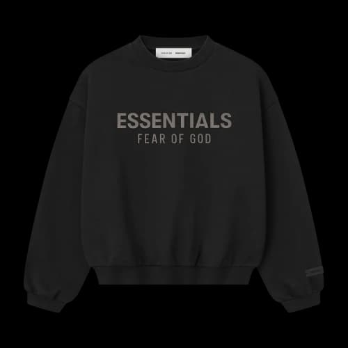 Fear of God Essentials Kids Fleece Crewneck Homestead Heather