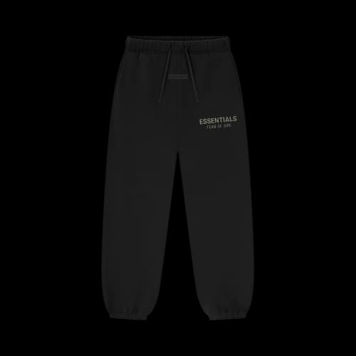 Fear of God Essentials Kids Classic Fleece Sweatpant Jet Black