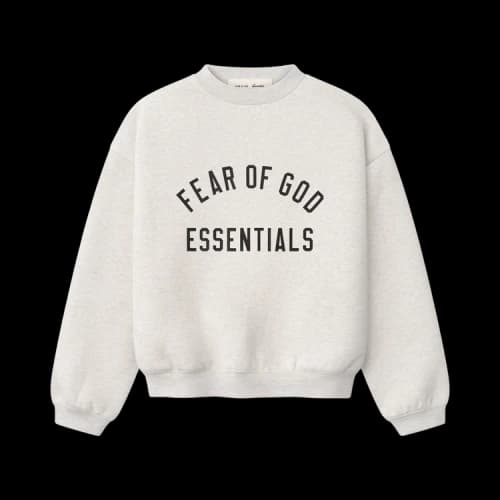 Fear of God Essentials Classic Crewneck Sweatshirt 'Oatmeal Heather'