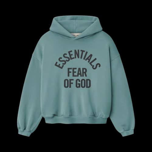 Fear of God Essentials Campus 90s Hoodie 'Faded Coastal'
