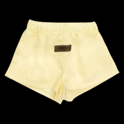 Fear of God Essentials Kids Running Shorts 'Canary'
