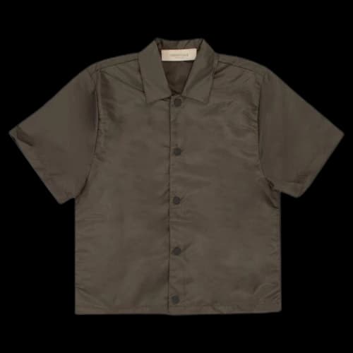 Fear of God Essentials Kids Short-Sleeve Nylon Shirt 'Off Black'