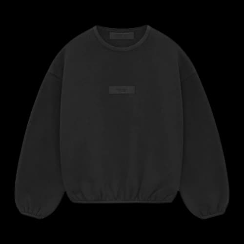 Fear of God Essentials Core Collection Kids Essentials Core Collection Crewneck Black