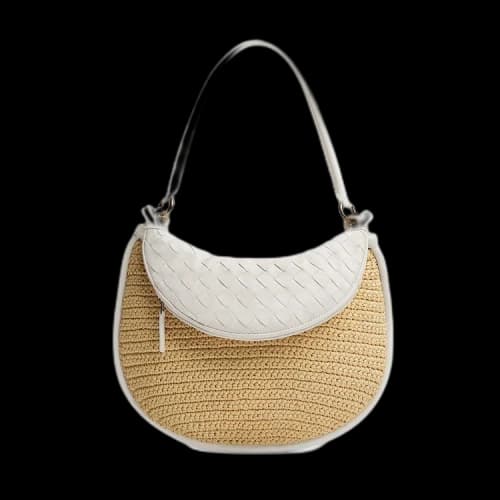 Bottega Veneta Medium Gemelli Bag 'Natural/Chalk'