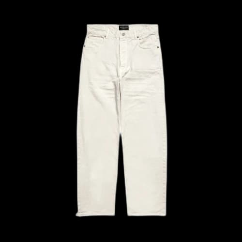 Balenciaga Loose Fit Jeans 'White'